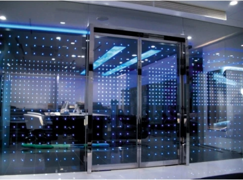 زجاج LED مضيء للتصميم الداخلي